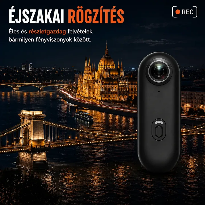Pocket kamera — éjszakai felvétel